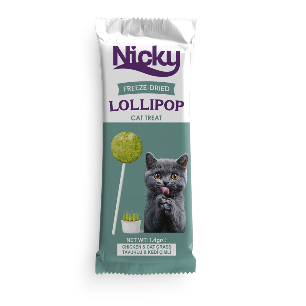 Nicky Kedi Otlu Lolipop