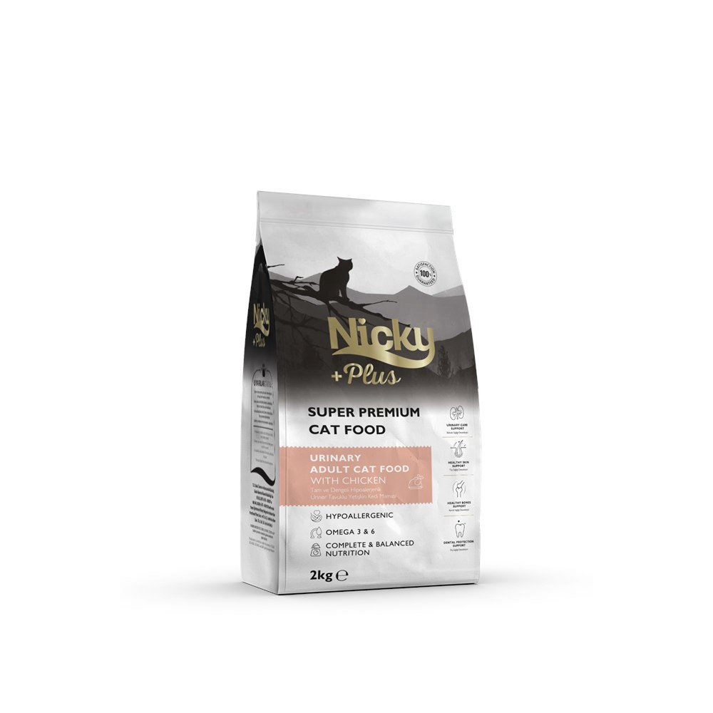 Nicky Plus Urinary Tavuklu Kedi Maması