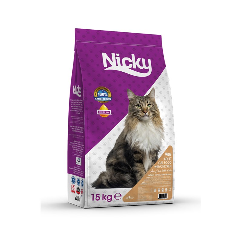 Nicky Tavuklu Kedi Maması – Eco