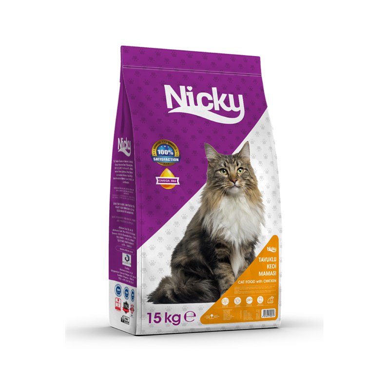 Nicky Tavuklu Kedi Maması