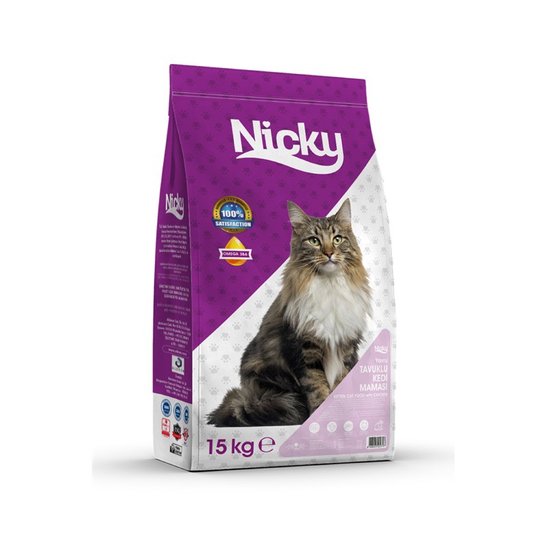 Nicky Tavuklu Yavru Kedi Maması