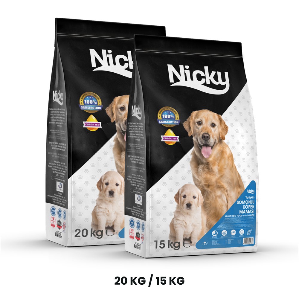 Nicky Somonlu Köpek Maması
