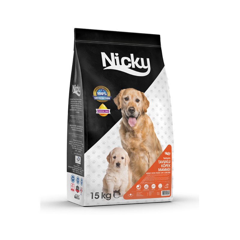 Nicky Tavuklu Köpek Maması