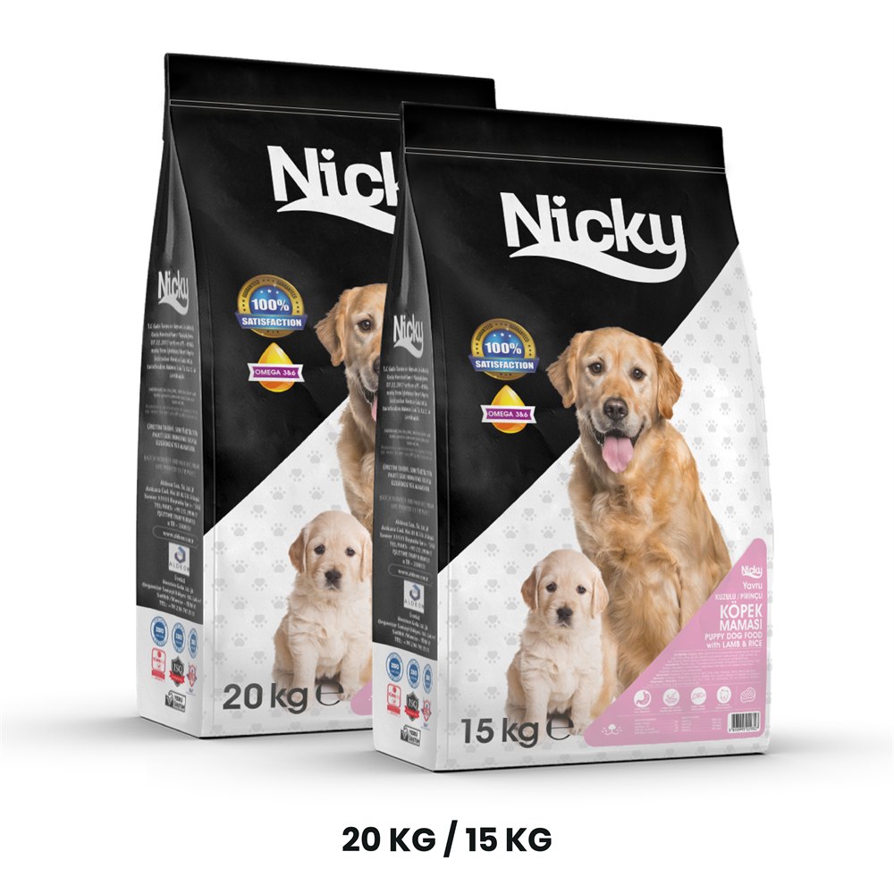 Nicky Kuzulu / Pirinçli Yavru Köpek Maması