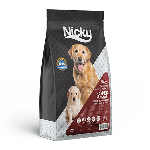 Nicky Kuzulu / Pirinçli Köpek Maması Yetişkin - Yüksek Protein