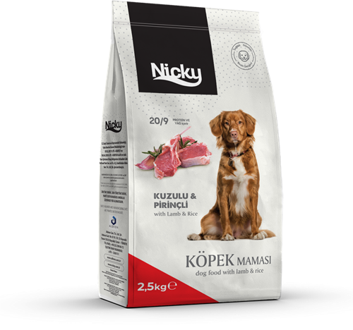 Nicky Kuzulu / Pirinçli Köpek Maması Yetişkin - Düşük Protein