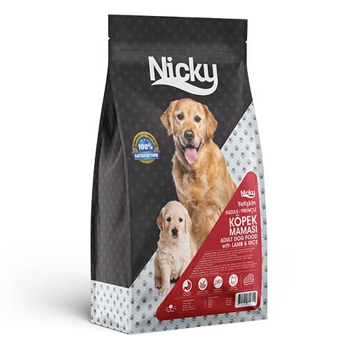 Nicky Kuzulu / Pirinçli Köpek Maması Yetişkin - Yüksek Protein