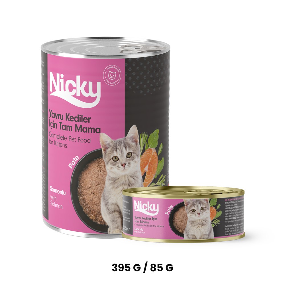 Nicky Kitten Pate with Salmon
