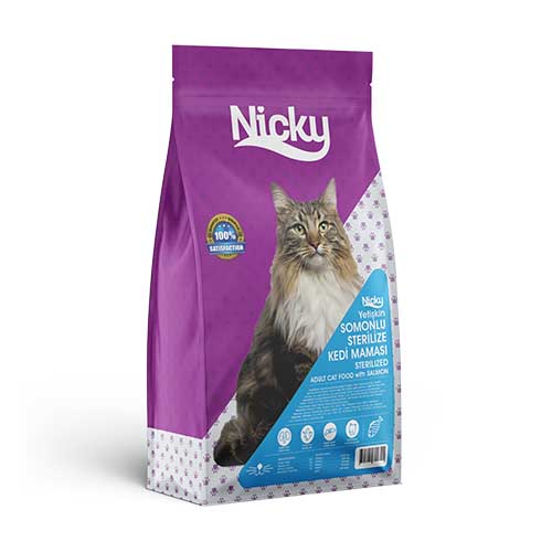 Nicky Sterilized Salmon Cat Food